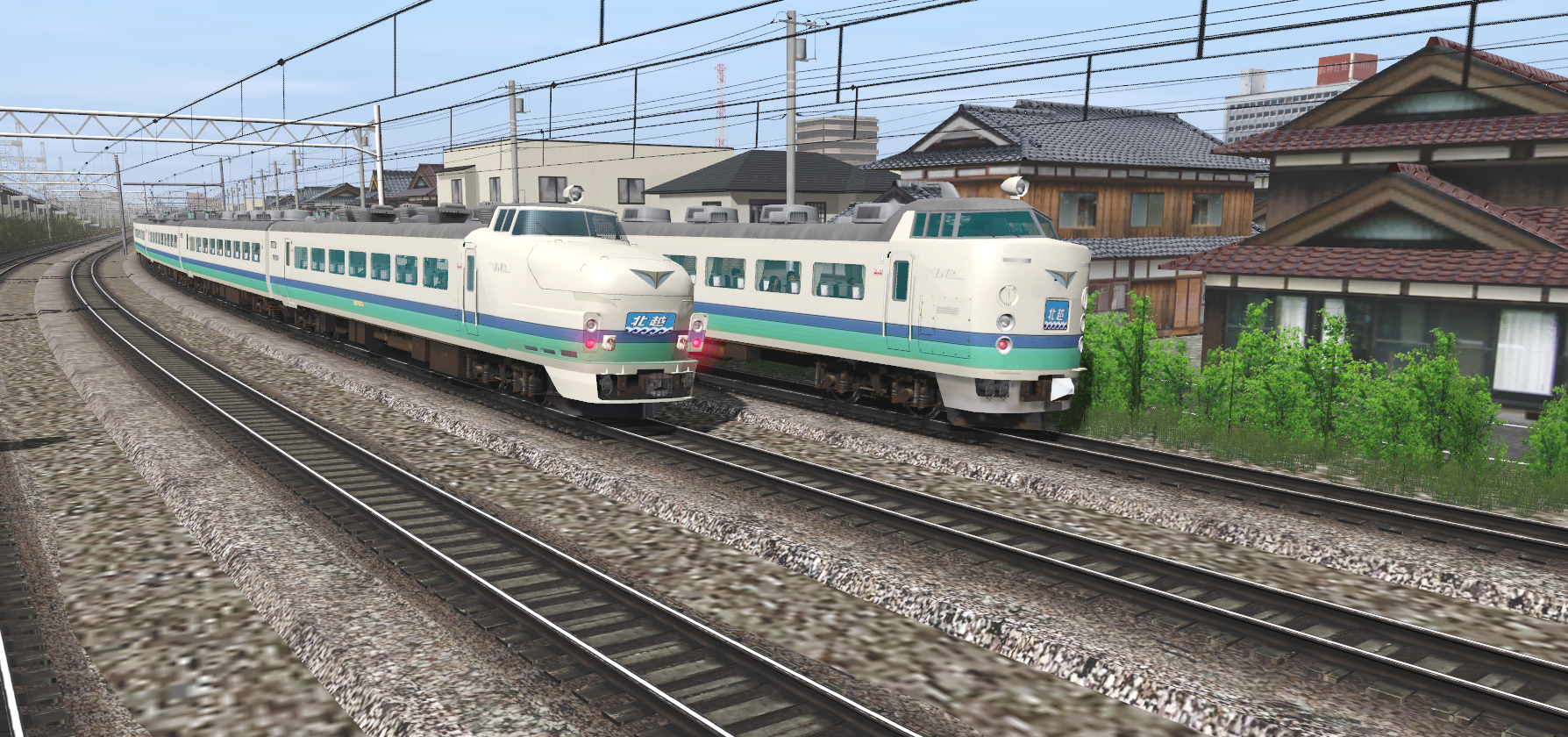 JR East 485 Series - Niigata Depot livery - Socimi